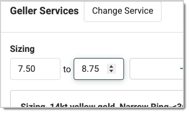 increment changes